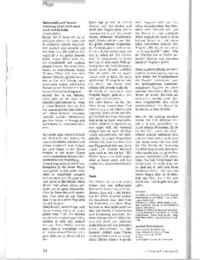 Vorschauseite 5: Basale StimulationDie Nische