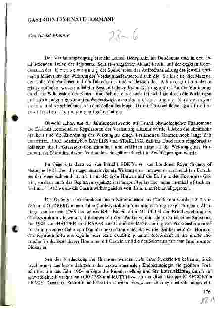 Vorschauseite 1: Gastrointestinale Hormone