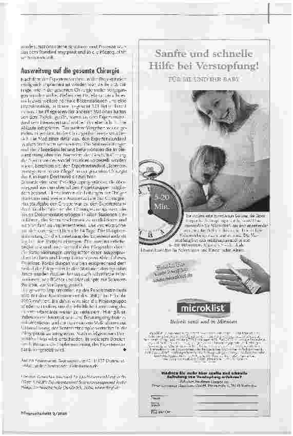 Vorschauseite 6: Ich hatte zum ersten Mal keine Schmerzen!