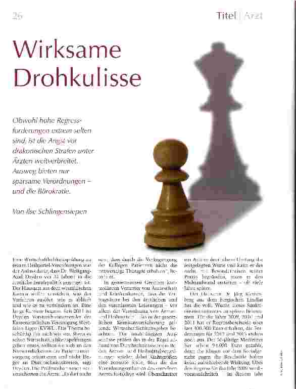 Vorschauseite 1: Wirksame Drohkulisse