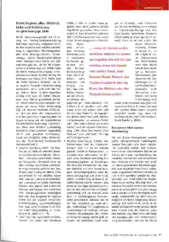 Vorschauseite 3: Klassenmanagement und Persönlichkeitsentwicklung