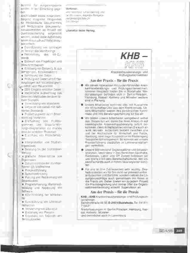 Vorschauseite 5: Beobachten, dokumentieren, auswerten
