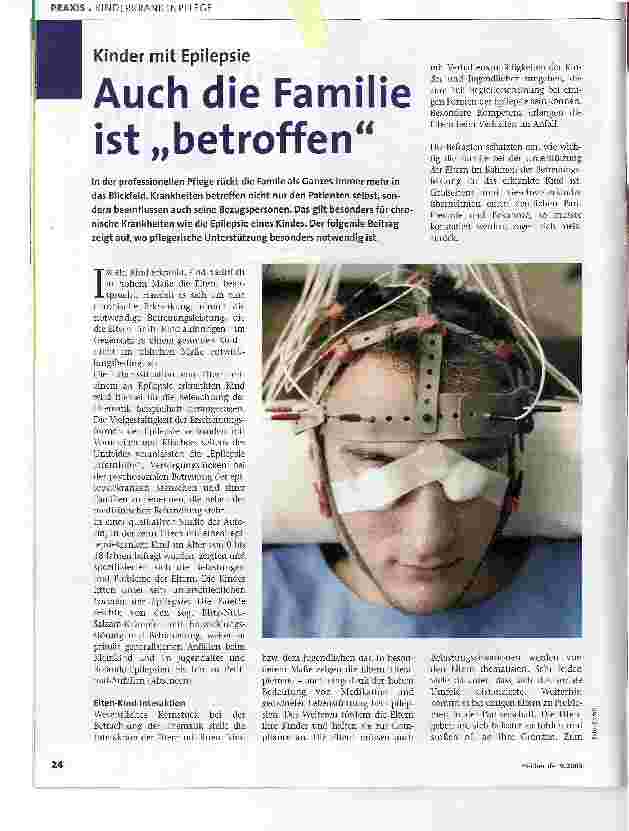 Vorschauseite 1: Auch die Familie ist betroffen