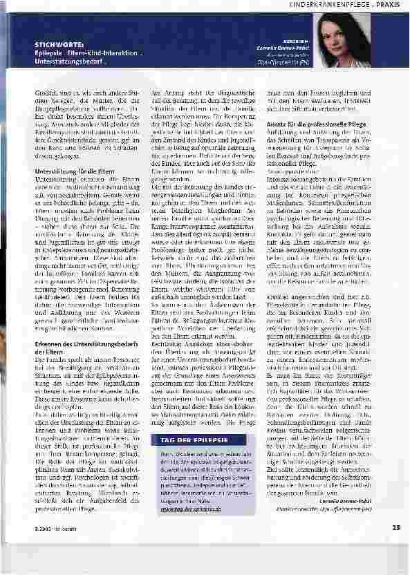 Vorschauseite 2: Auch die Familie ist betroffen