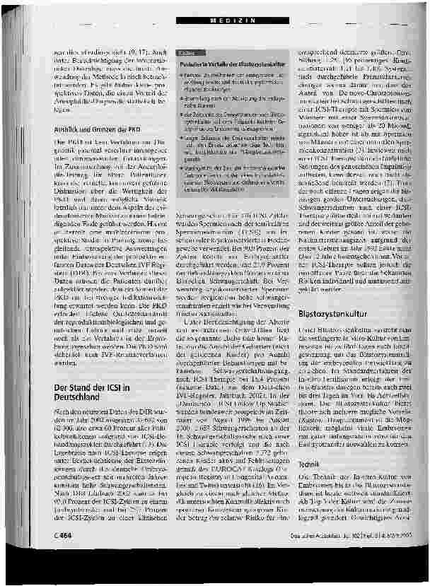 Vorschauseite 4: Neue Entwicklungen in der Reproduktionsmedizin