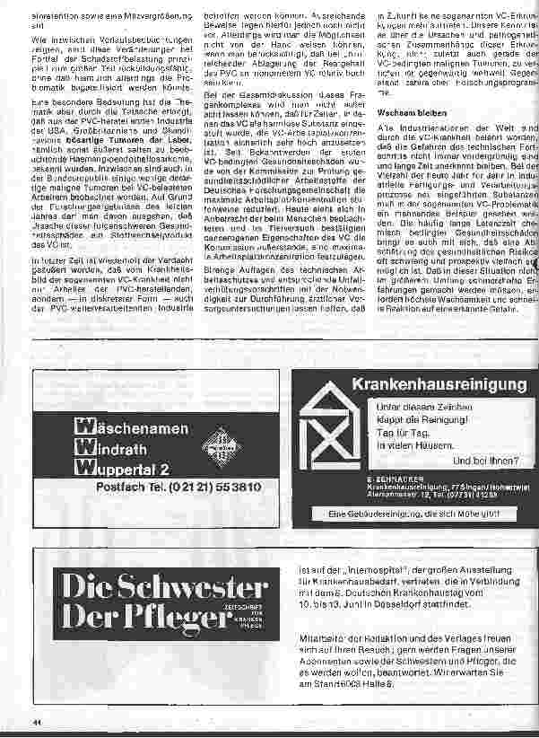 Vorschauseite 3: Arbeitsmedizin 16.Folge: Gesundheitsschäden durch Kunststoffe