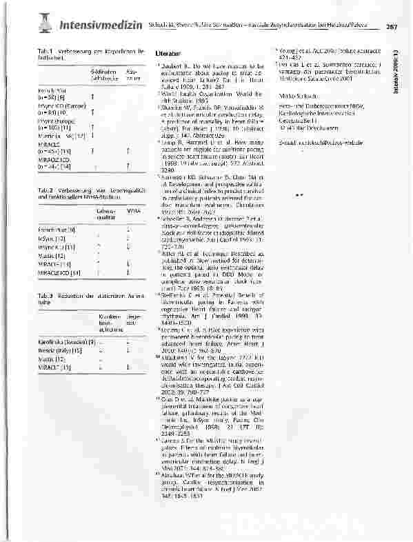 Vorschauseite 3: Biventrikuläre Stimulation - Kardiale Resynchronisation bei Herzinsuffizienz