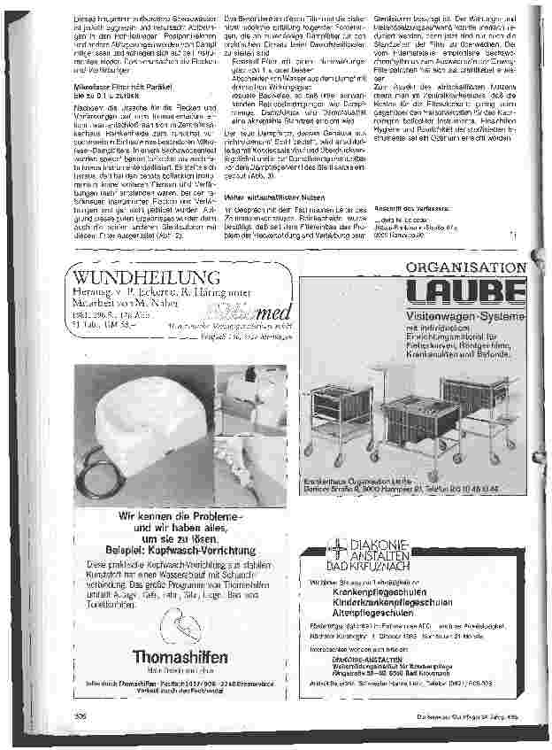Vorschauseite 2: Fleckenfreie Dampfsterilisation von chirurgischen Instrumenten durch Mikrofaser - Filter