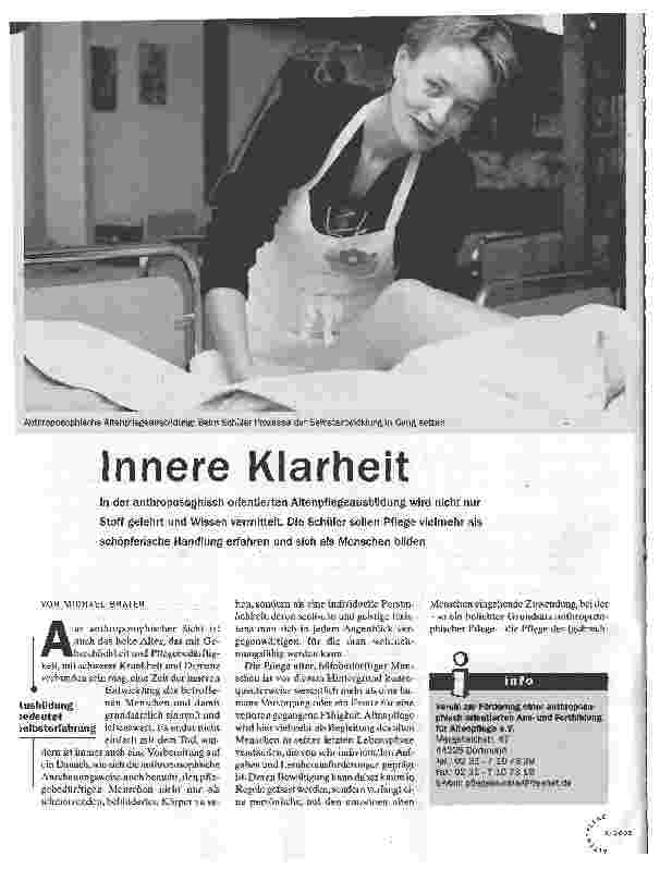 Vorschauseite 1: Innere Klarheit