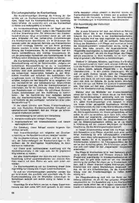 Vorschauseite 2: Mitbestimmung im Krankenhaus Schwerpunkte und Beurteilungen