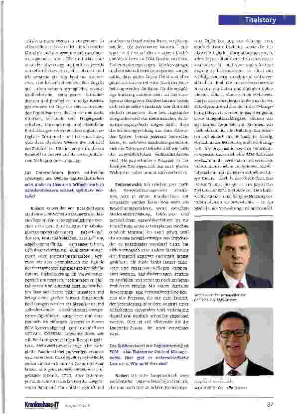Vorschauseite 2: Krankenhaus 4.0 - Wie Digitalisierung in Medizin und Verwaltung Nutzen schafft und Kosten senkt
