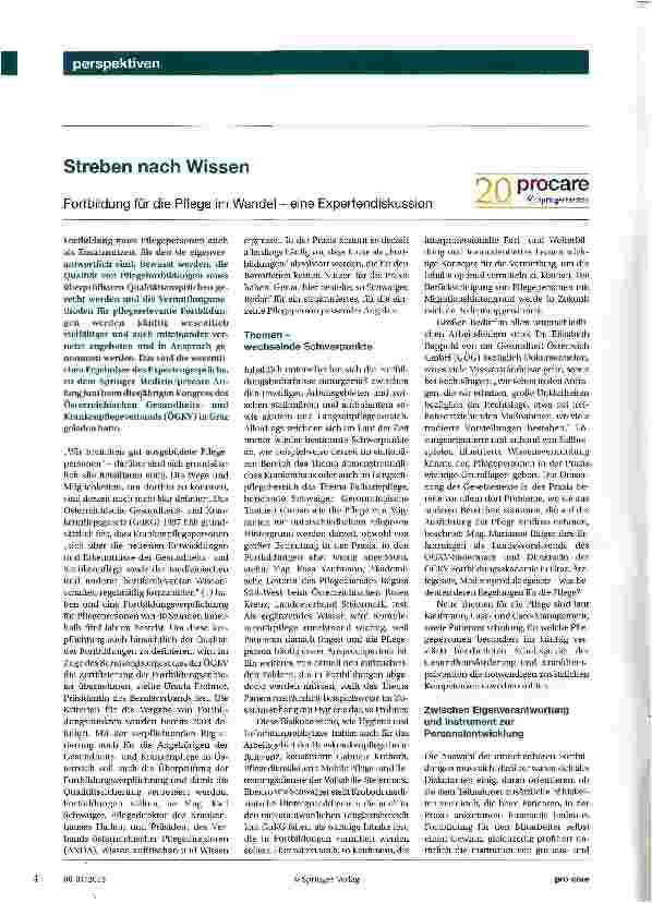 Vorschauseite 1: Streben nach Wissen