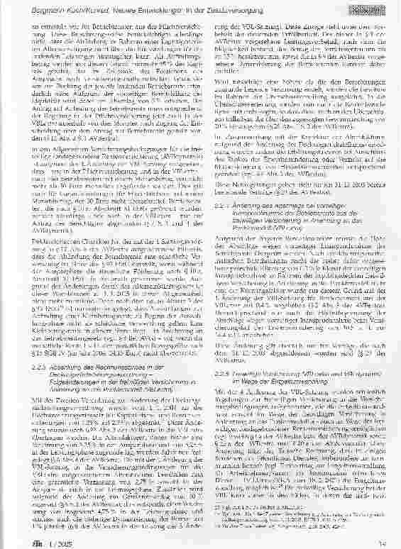 Vorschauseite 5: Neuere Entwicklungen in der Zusatzversorgung des öffentlichen Dienstes im Bereich der Versorgungsanstalt des Bundes und der Länder