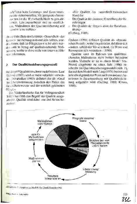 Vorschauseite 2: Qualitätssicherung in der Pflege an einem Kantonsspital