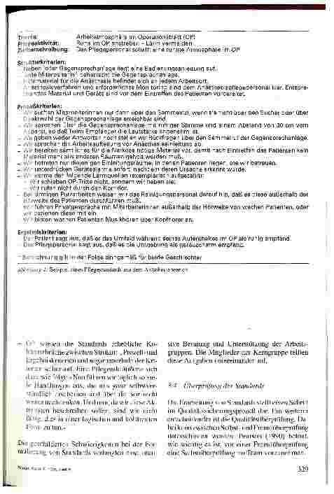 Vorschauseite 6: Qualitätssicherung in der Pflege an einem Kantonsspital
