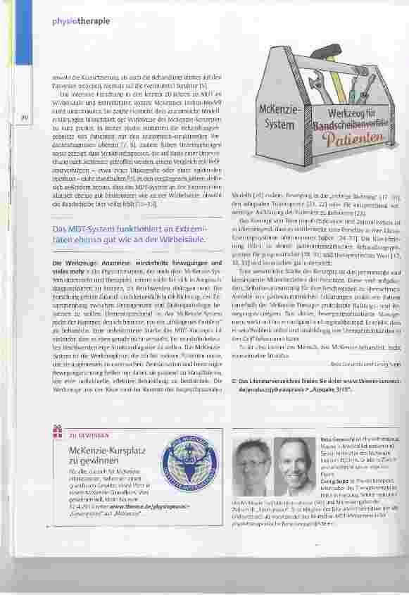 Vorschauseite 3: Für den Patienten, nicht für den Diskus