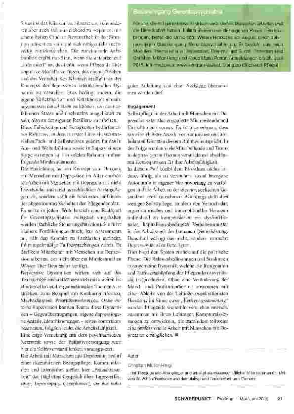 Vorschauseite 4: Standhalten und stellvertretend hoffen