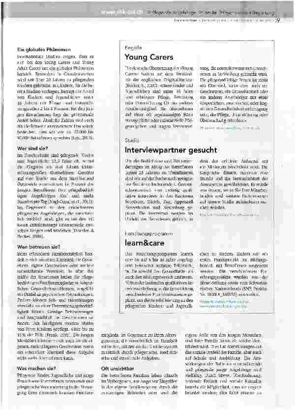 Vorschauseite 2: Noch unsichtbar, aber nicht vergessen