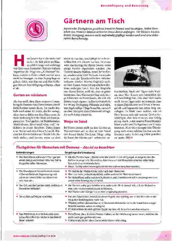 Vorschauseite 1: Gärtnern am Tisch