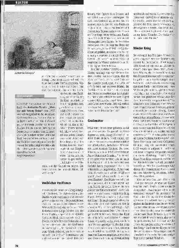 Vorschauseite 3: Käthe KollwitzGlück und Leid der Mütter