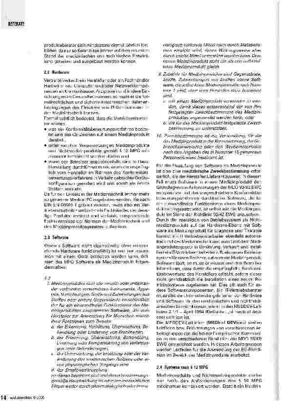 Vorschauseite 4: Informationstechnologie und Medizinprodukterecht