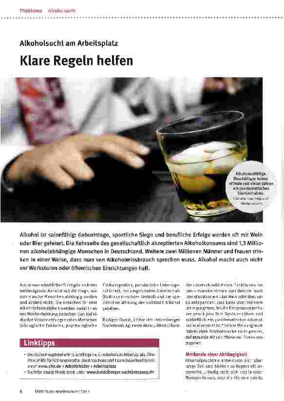 Vorschauseite 1: Klare Regeln helfen