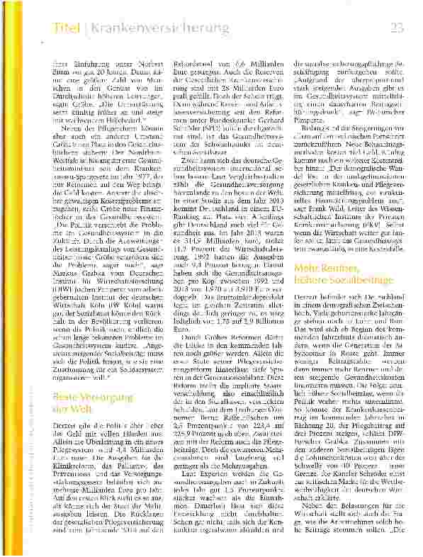 Vorschauseite 2: In der Kostenfalle