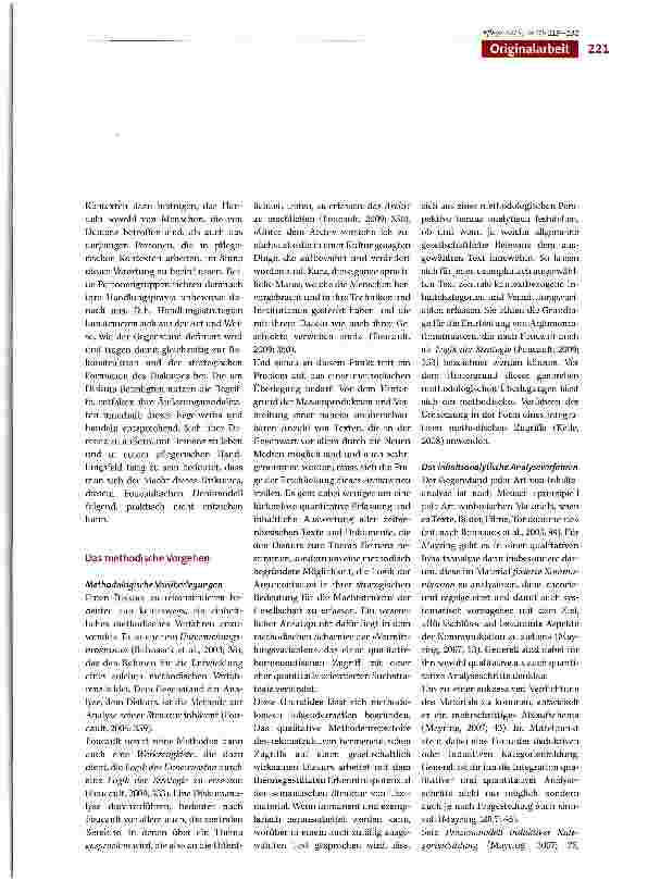 Vorschauseite 3: Ein wissenschaftlicher Diskurs über Demenz - Erste Ergebnisse der exemplarischen Anwendung eines integrativen Analyseansatzes