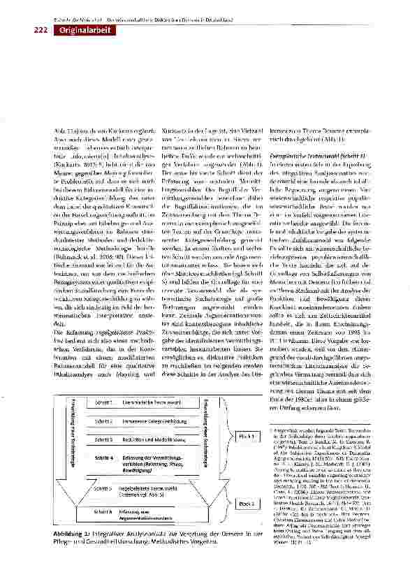 Vorschauseite 4: Ein wissenschaftlicher Diskurs über Demenz - Erste Ergebnisse der exemplarischen Anwendung eines integrativen Analyseansatzes