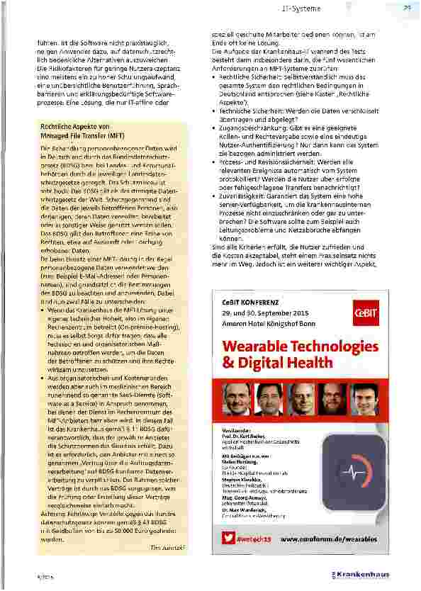 Vorschauseite 2: Schluss mit dem Hardware-Transport