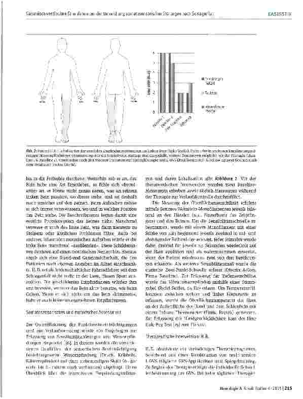 Vorschauseite 5: Galvanisch-vestibuläre Stimulation als Add-on-Verfahren bei der Behandlung somatosensorischer Störungen und Missempfindungen nach Schlaganfall: Drei Fallstudien