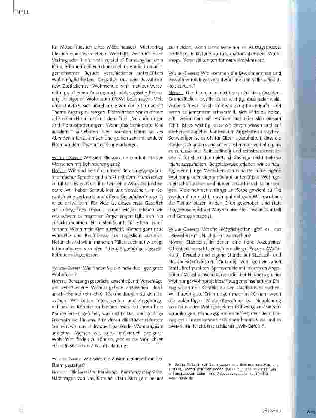 Vorschauseite 3: Menschen beim Auszug in die Selbstständigkeit begleiten