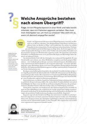 Vorschauseite 1: Welche Ansprüche beste
