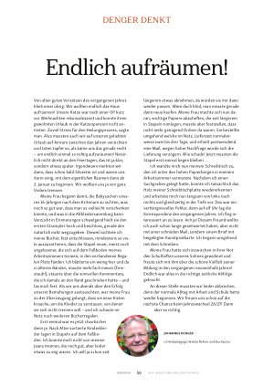 Vorschauseite 1: Endlich aufräumen!