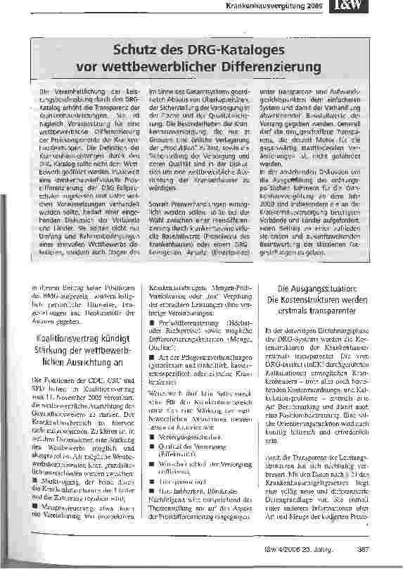 Vorschauseite 2: Wettbewerb ist kein SelbstzweckFür den Übergang sind Festpreise ein notwendiges Instrument