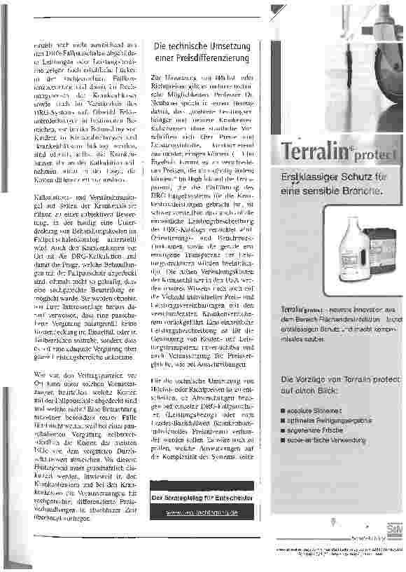 Vorschauseite 6: Wettbewerb ist kein SelbstzweckFür den Übergang sind Festpreise ein notwendiges Instrument