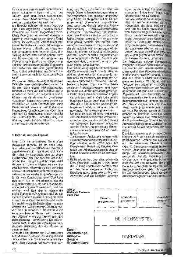Vorschauseite 3: Elektronische Datenverarbeitung in der Krankenpflege 4. Folge: Einführung in die Welt der EDV 1. Teil