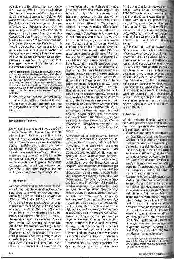 Vorschauseite 4: Elektronische Datenverarbeitung in der Krankenpflege 4. Folge: Einführung in die Welt der EDV 1. Teil