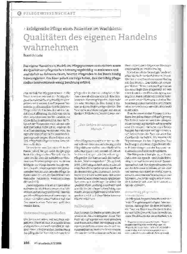 Vorschauseite 1: Qualitäten des eigenen Handelns wahrnehmen