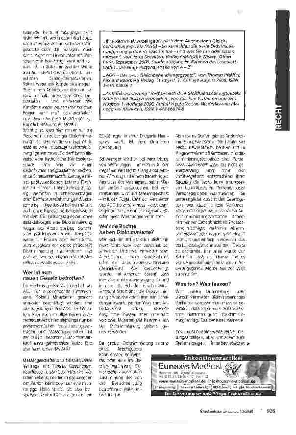 Vorschauseite 2: Neues Gesetz mit Fallstricken