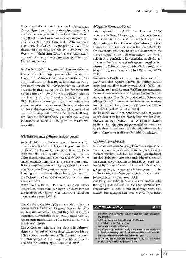 Vorschauseite 2: Zahnprothesen - Richtiger Umgang mit den Dritten