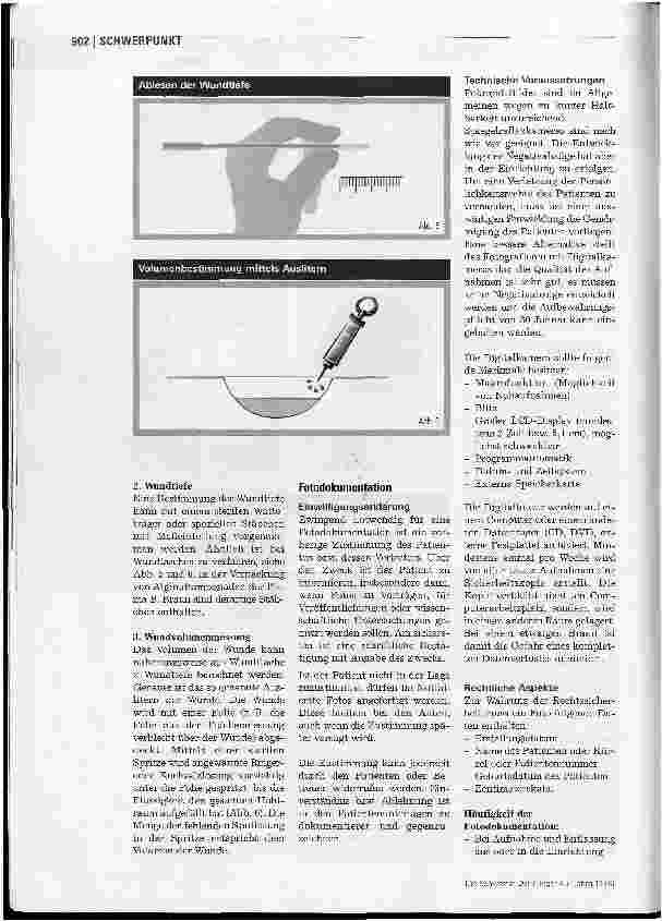 Vorschauseite 3: Wund-Foto-Dokumentation - Was nicht dokumentiert wurde, gilt als nicht erbracht