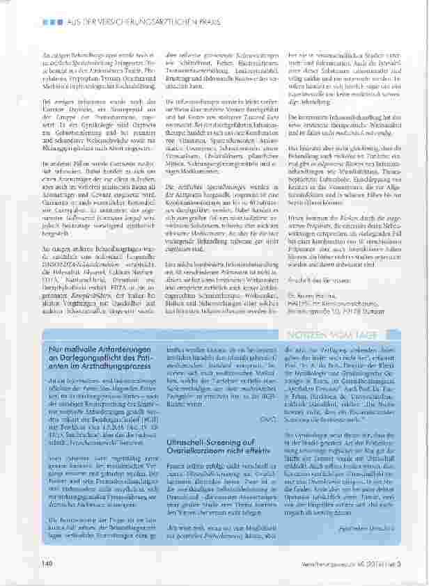 Vorschauseite 2: Alternative Schmerzbehandlung eines Herpes zoster