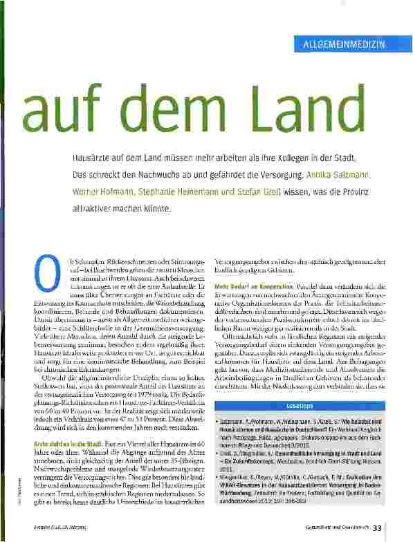 Vorschauseite 2: Viel zu tun auf dem Land