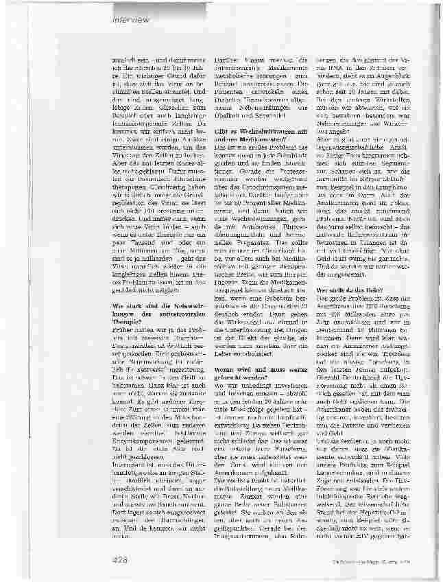 Vorschauseite 3: HIV und AIDS Wir müssen weiter aufklären