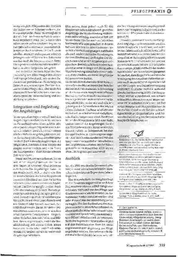Vorschauseite 3: Für den leidenden Menschen da seinGemeinschaftshospiz Christophorus - erstes anthroposophisches Hospiz: