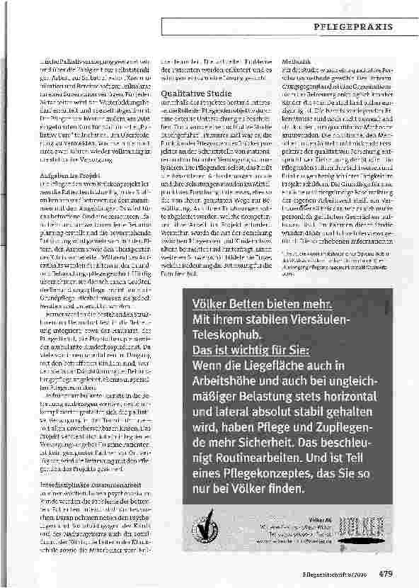 Vorschauseite 2: Pädiatrisches Brückenprojekt am Uniklinikum Dresden