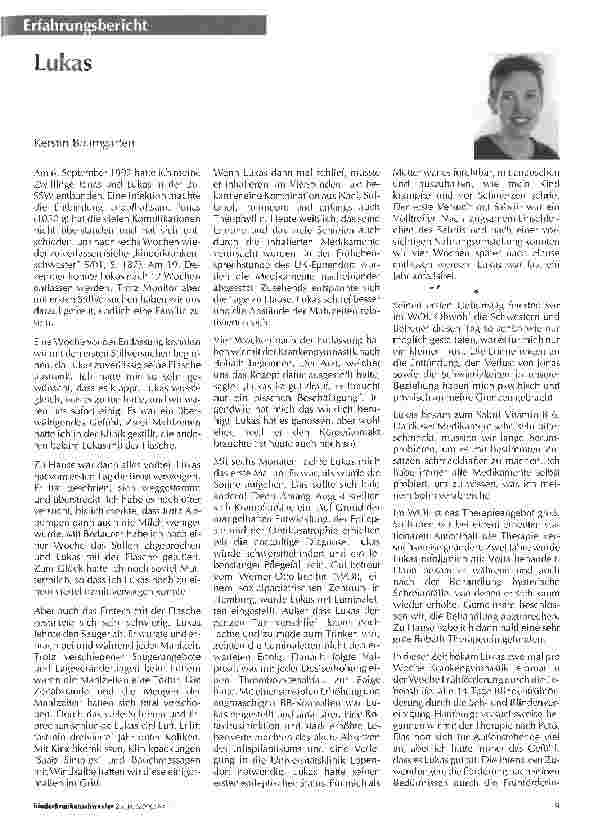 Vorschauseite 1: LukasErfahrungsbericht