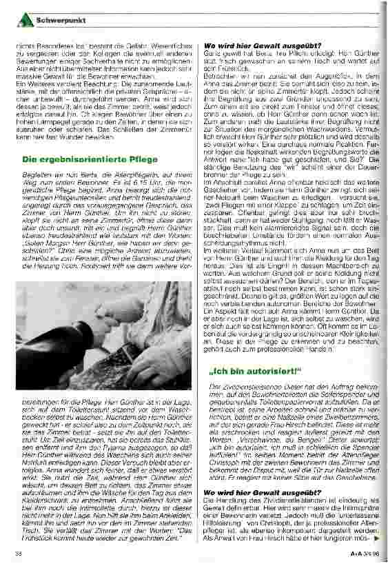 Vorschauseite 2: Ein ganz normaler Tag in einem Heim (Eine Fiktion)