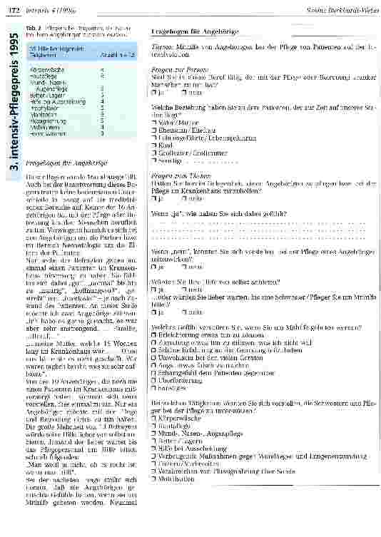 Vorschauseite 3: Mithilfe von Angehörigen bei der Pflege von Patienten auf der Intensivstation